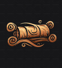 Antikes Schriftrolle